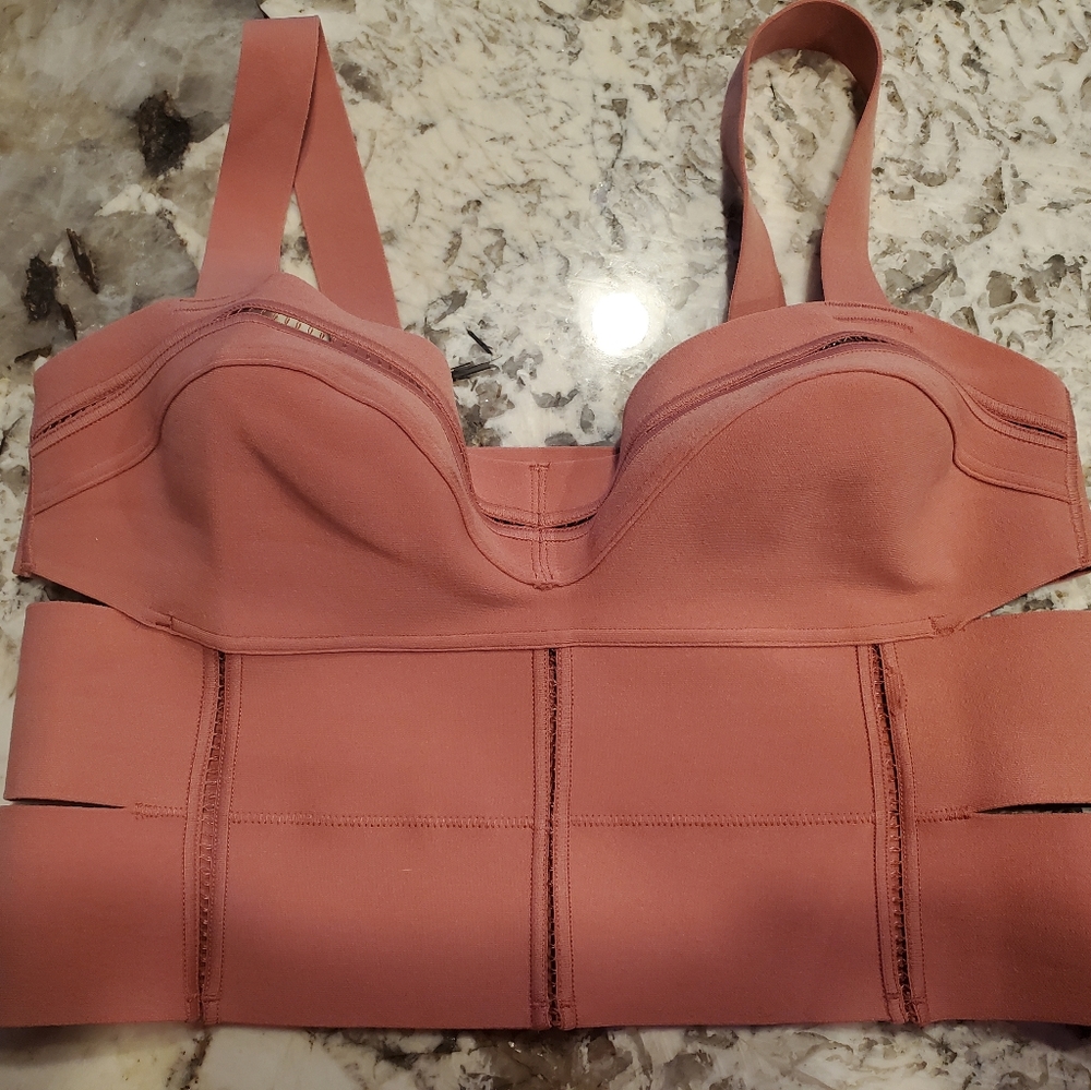 Victoria's Secret Banded Crop Sz M